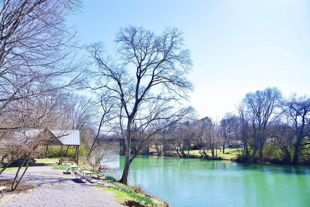 The Little River running through Rockford, Tennessee