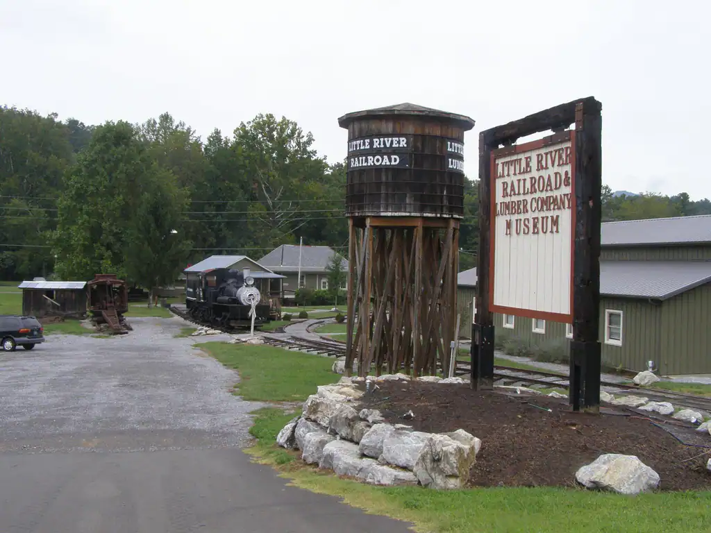 The Little River Railroad and Lumber Company Museum in Townsend, Tennessee